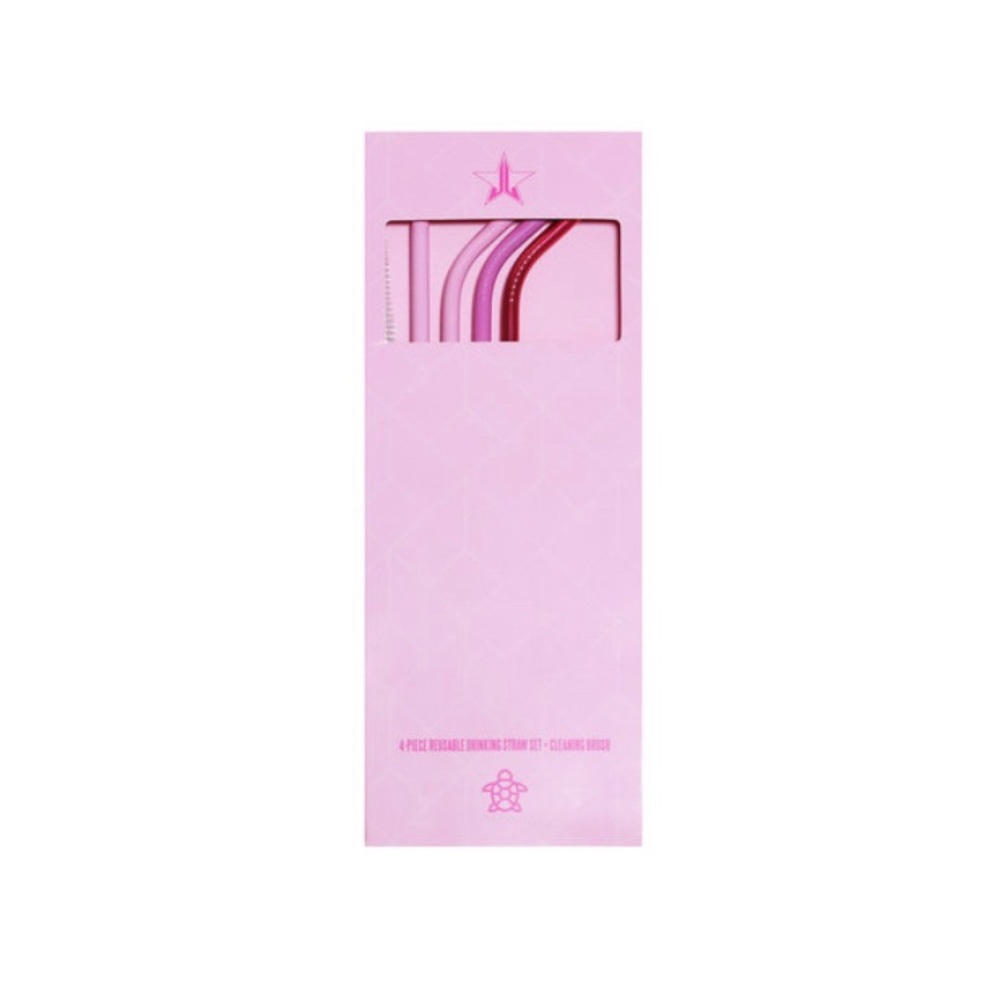 Jeffree Star Metal Straw 4 Pack